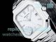 HBF Factory Swiss Clone Patek Philippe New Cubitus White Embossed Dial Steel Watch (3)_th.jpg